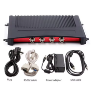 Antena de 4 puertos de largo alcance UHF RFID Impinj R2000 Chip lector/escritor de escritorio interfaz RS232/RJ45 teléfono inteligente fijo resistente al agua