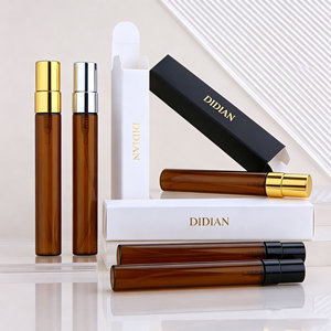 Botol Sampel Parfum Produk Baru 10ml Kaca Amber Pompa Semprot Reed <span class=keywords><strong>Diffuser</strong></span> Isi Ulang Kemasan Kotak Pewangi - Product Image 4