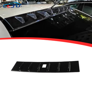 Alerón Trasero de Techo para Ventana Trasera de Coche, Negro Mate Brillante, ABS, para Mitsubishi Lancer X GSR EX <span class=keywords><strong>GT</strong></span> EVO 10 LS ES CF Sedán 2008-2019 - Product Image 1