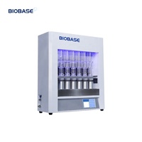 Analyseur de graisse BIOBASE SFA-06E, appareil d'extraction Soxhlet à chaud pour laboratoire