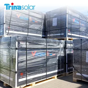 2024 el más nuevo Panel Trina solar negro completo tipo N 425W 450W Trina módulo monocristalino panel solar de la TSM-NEG9R.25