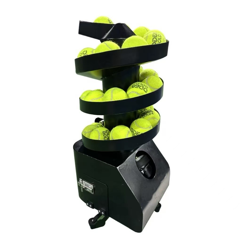 Factory Wholesale Industrial Grade Tennis Ball Throwing & Serving Machine Automatic Trainer