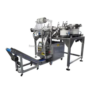 Popular Automatic Screw Hardware Nuts Tablet Counting Filling And Furniture Fittings Packing Machine With Vibrating feeder