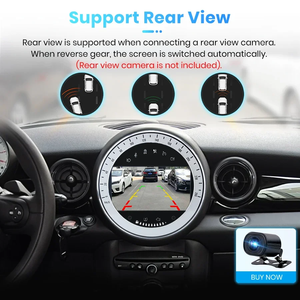 Junsun ワイヤレス CarPlay <span class=keywords><strong>Android</strong></span> Auto ラジオ BMW Mini Cooper R56 R57 R60 2006-2013年式対応 車載マルチメディアナビゲーション 2din Autoradio - Product Image 4