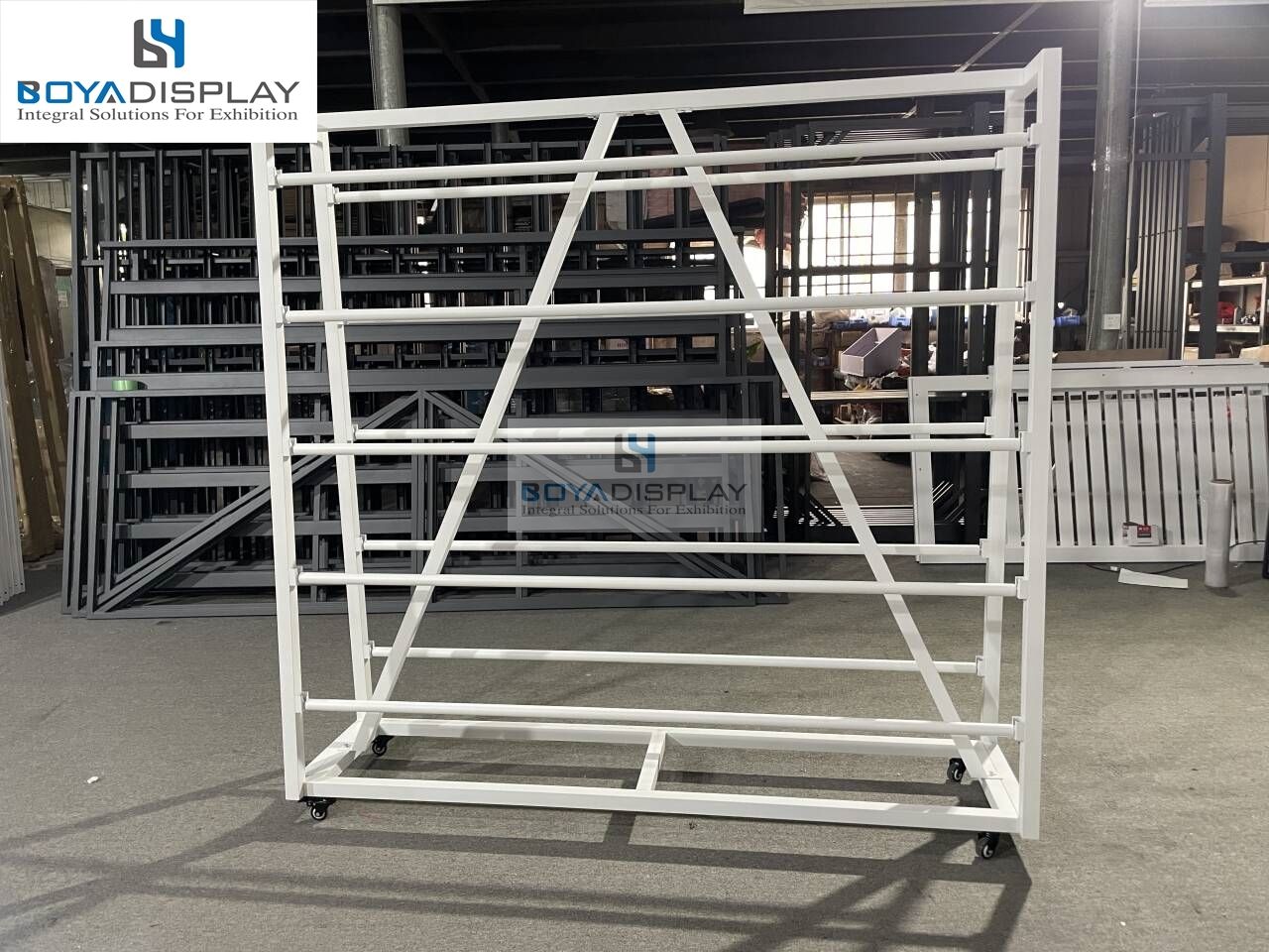 Customized Rug Racks - Elegant Display Solutions for Your Space