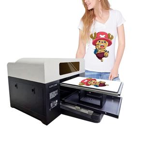 เครื่องพิมพ์ DTG ปี 2025 ใช้งานง่าย คุณภาพดี พิมพ์ลงบนเสื้อผ้าโดยตรง ขนาด A3 500*320 มม. สำหรับพิมพ์ผ้าฝ้าย พิมพ์โลโก้บนเสื้อยืด - Product Image 1