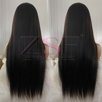 Perruque HD Lace Front transparente sans colle 13x6 perruques de cheveux indiens vierges perruques de cheveux humains naturels vierges à cuticules alignées vente en gros