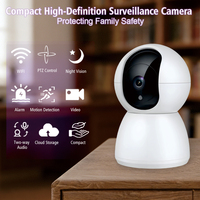Caméra IP Wifi de surveillance vidéo couleur intérieure 1080P pour la maison et les entreprises, idéale pour surveiller les bébés