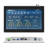 PC Táctil IP65 de 10.1, 14, 15.6 y 21.5 Pulgadas para Android, Windows y Linux, Pantalla Táctil Integrada, Panel PC Industrial Todo en Uno