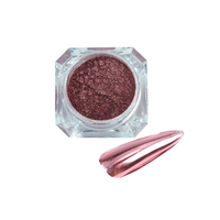 Faible MOQ, échantillon gratuit, poudre à ongles effet miroir chromée 1g/30g/50g, poudre miroir pour ongles