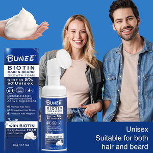 Nouvelle tendance : Mousse à la biotine à 5 % pour la croissance et l'épaississement des cheveux, biotine Rogane, traitement contre la chute des cheveux et l'amincissement des cheveux, hommes et femmes - Product Image 6