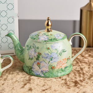 ชุดกาแฟเซรามิกรูปม้าสีส้ม ดีไซน์ทันสมัย ทนทาน เหมาะสำหรับดื่มชายามบ่าย - Product Image 3