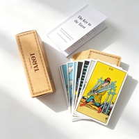 Cartes de Tarot Personnalisées en Gros avec Livre Guide et Pelliculage Brillant pour Jeux Éducatifs – Vente Flash