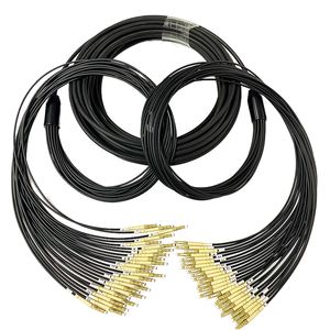 Glasfaserkabel TPU-armiert Singlemode 24-adrig G657A1 5,0 mm Durchmesser für den Außenbereich mit Stecker 5G FTTH-Netzwerk - Product Image 2