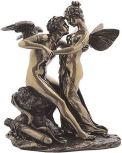 Style occidental Décor Jardin Métal Cuivre Bronze Figure Statue Coulée Bronze <span class=keywords><strong>Couple</strong></span> Sculpture - Product Image 5