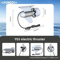 Système de propulsion aquatique portable à hélice électrique mains libres pour planche à pagaie, commande par montre, batterie rechargeable, kayak et SUP