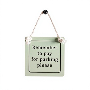 <strong>Personalised</strong> Wood Square <strong>Sign</strong> <strong>Wooden</strong> Plaque Custom Large Small Engraved Room Signs for Home Kitchen - Product Image 1