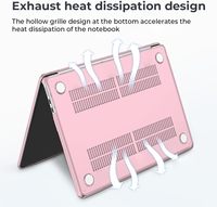 Funda Protectora Rígida Transparente para MacBook Pro de 16.2 Pulgadas, Modelos M4, M3, M2, M1, A3428, A3429, A3403, A3186, A2991, A2780, A2485
