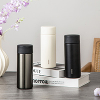 Bouteille isotherme Pinkah à double paroi en acier inoxydable avec filtre intégré pour thé et eau infusée