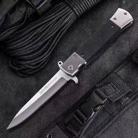 Couteau pliant en acier inoxydable multifonctionnel de haute qualité Sharp 3cr13 couteau de pêche à la viande poignée ABS pour Camping bricolage OEM