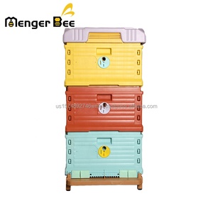Suministros de Apicultura, Colmenas de Abejas de 3 Niveles, Colmena Langstroth de Polietileno, Caja de Plástico para Colmena - Product Image 1