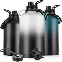 bouteille d'eau Amérique Offre Spéciale double paroi en acier inoxydable isolé sous vide bouilloire de camping en plein air
