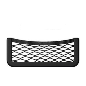 Car <b>Storage</b> Mesh Organizer 30x11cm Elastic Net For <b>Trunk</b> Dashboard Interior With Adhesive Backing Waterproof Design - Product Image 5