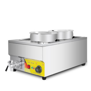Máquina de Derretir Chocolate con Doble Caldera Aislada para Tiendas de Té, Camiones de Comida Rápida, Cafeterías y Cocinas - Alimentación por Enchufe - Product Image 4