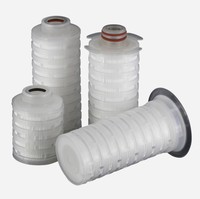 Cartouche filtrante de remplacement junior SLK7001PFRP, membrane PTFE hydrophobe 0,20 micron, 2,5 pouces, pour filtration stérile de l'air