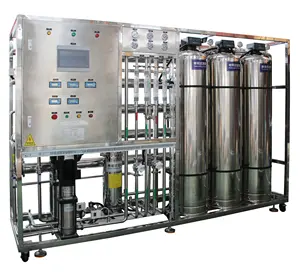 1000 liter double stage reverse osmosis system drinking water supply stainless steel water filter system