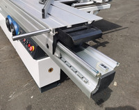 Scie à table coulissante automatique de haute précision 45 pour le travail du bois contreplaqué, marque HAIYONG, haute qualité, machine de découpe 5,5 kW