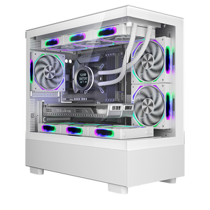 Phổ biến thiết kế bán buôn PC trường hợp ATX chơi game PC Tủ chơi game trường hợp máy tính với RGB Midi tháp Gamer trường hợp máy tính - Product Image 1