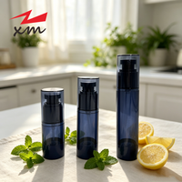 Flacon vide en PP blanc mat écologique de 20 ml avec pompe hermétique pour crème, gel, cosmétiques, emballage de sous-conditionnement