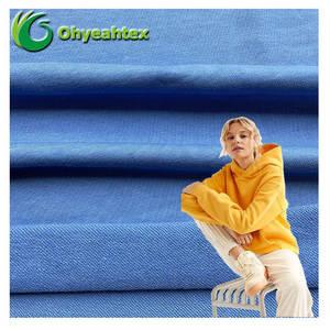 Stock <span class=keywords><strong>Lot</strong></span> poids lourd 300-350GSM 100% coton tissu éponge français pour sweats à capuche sweat-shirt - Product Image 4