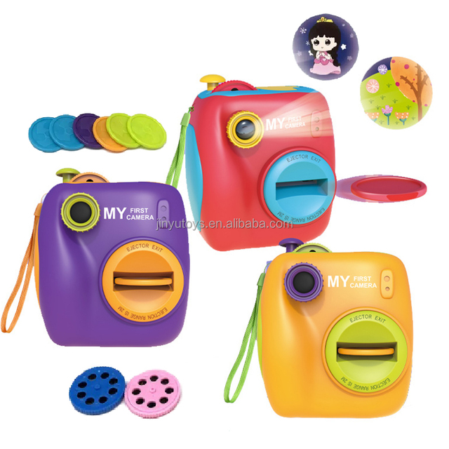 New Design Shooting and Projection Multifunctional Children's Camera Fun Toy Electric Camera Toys Kids With Projection