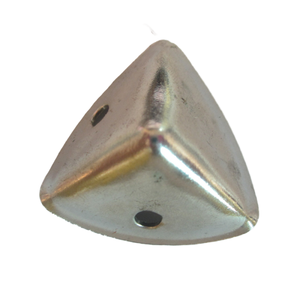 Bán Buôn Hộp Phụ Kiện Hộp 25Mm Kim Loại Hình Dạng Tam Giác Góc Bảo Vệ Trong Nickel Màu Cho Hộp Gỗ Góc Bảo Vệ - Product Image 1