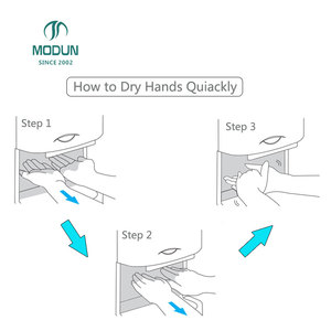 <span class=keywords><strong>Sèche</strong></span>-mains <span class=keywords><strong>électrique</strong></span> automatique à jet pour salles de bains publiques Design mural classique Vente chaude pour les hôtels <span class=keywords><strong>Prix</strong></span> merveilleux - Product Image 6