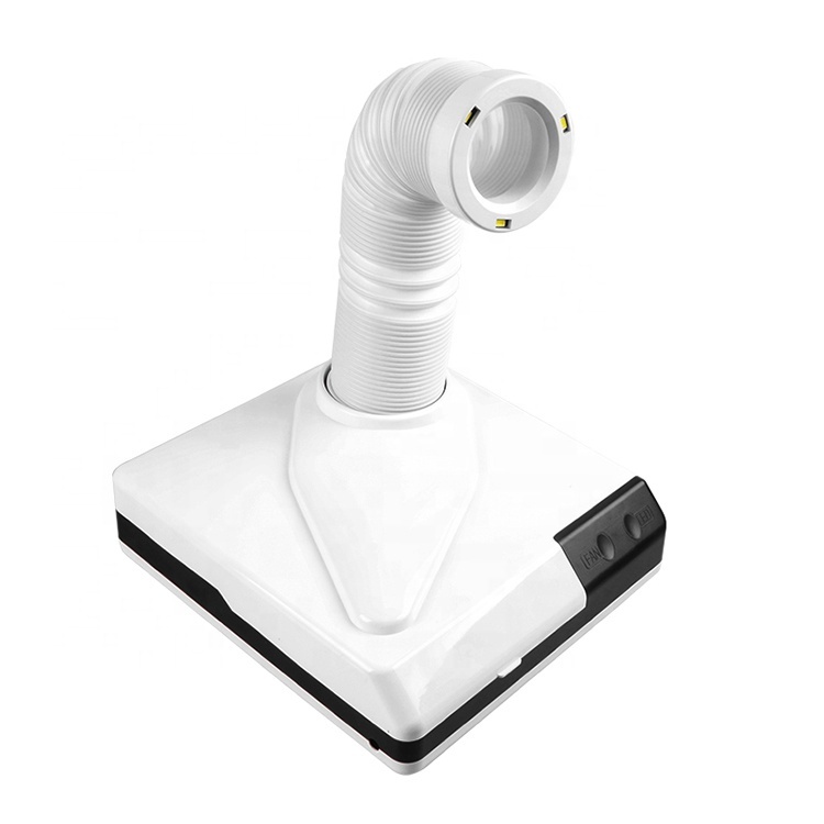 2025 Hot Sale 60W Elephant Nose Nail Dust Collector Nails Vacuum