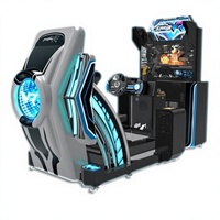 Simulateur de course VR à monnayeur, machine de jeu d'arcade, simulateur de conduite en réalité virtuelle pour centre de jeux d'amusement