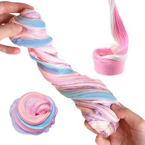 Regalo de Cumpleaños y Recuerdos de Fiesta, Juguetes, Paquete de Slime No Pegajoso, Kit de Slime de Mantequilla Rosa para Niños y Niñas - Product Image 5