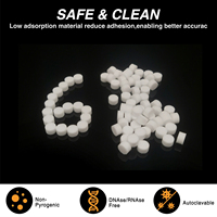 Contrôle de qualité de production automatisé, filtre OEM stérile à faible rétention, sans contamination, ultra-pur en UHMW-PE pour laboratoire médical