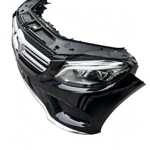 Conjunto de parachoques delantero usado para <span class=keywords><strong>Mercedes</strong></span> Benz <span class=keywords><strong>GLE</strong></span> W292 2016-2020 SUV, frente completo con parrilla y faros, kit completo - Product Image 5