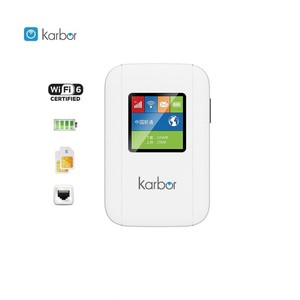 Karbor OEM 4G Mifis 3000MAh Túi Di Động Wifi Router Nhỏ Nhất Không Dây Hotspot Modem Cho SOHO Voip VPN Chức Năng TD-LTE Wifi - Product Image 1