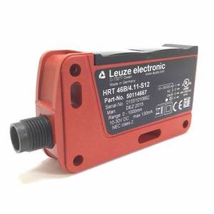 <b>Diffuse</b> Reflection Light With Background Suppression Leuze HRT46B/4.11-S12 Photoelectric Sensor New NFP 50014667 Photoelectric S - Product Image 1