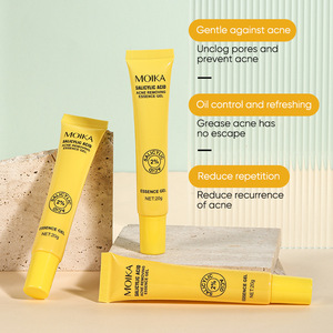 Gel Essence Anti-Acné à l'Acide Salicylique Moika 20g, Contrôle du Sébum pour Peaux à Tendance Acnéique - Product Image 1