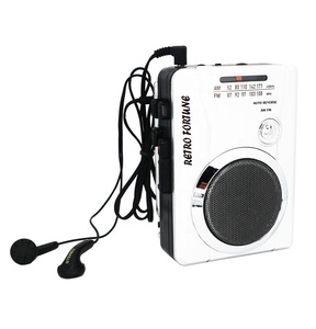RETRO FORTUNE  Fabrication chinoise BSCI, <span class=keywords><strong>mini</strong></span> lecteur de cassette tendance, Walkman, radio AM FM avec micro et fonction d'inversion automatique - Product Image 2