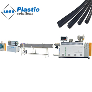 Machine de fabrication de joints en caoutchouc pour fenêtres et portes en PVC Anda avec <span class=keywords><strong>moteur</strong></span> SIEMENS, roulement à double vis et composants de base du <span class=keywords><strong>moteur</strong></span> - Product Image 1