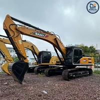 5 unités d'excavatrices SANY 365H d'occasion, 36 tonnes, avec moteur ISUZU et pompe Kawasaki, modèles SANY 205, 215, 235, 335, 365 à vendre