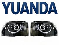 Phare de voiture pour Land Rover Discovery 4, projecteur LED, lentille de projecteur, 2010-2018, signal dynamique DRL, accessoire automobile