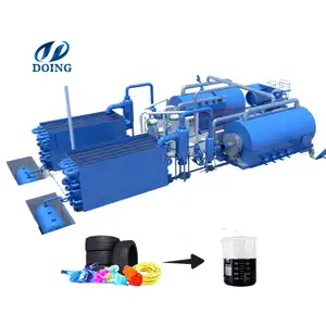 Latest new design semi-continuous type pyrolysis plant for recycling oil sludge